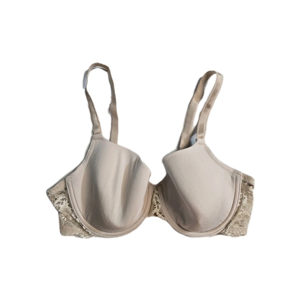 Wacoal 85340 French Garden Seamless Underwire T Shirt Bra Womens 38D Beige